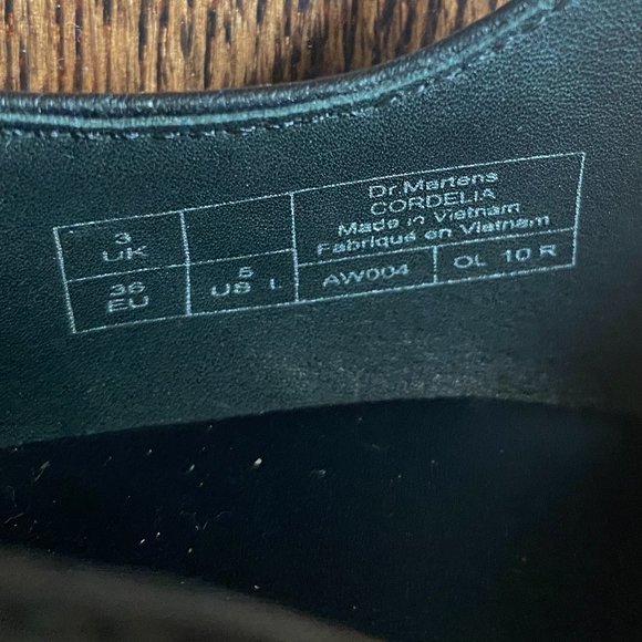 [SOLD] Doc Martens Cordelia Aunt Sally Slip-on Platform Heels size 5US 36EU - Picture 5 of 8